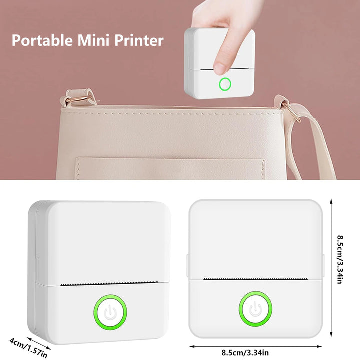 Mini impressora Portátil Sem Tinta