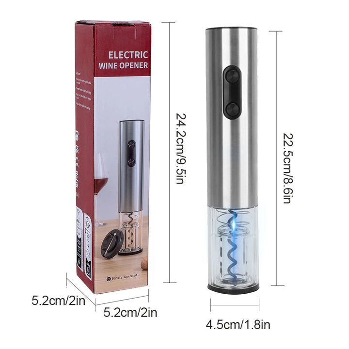 Saca Rolhas Automático - Praticidade em abrir vinhos!
