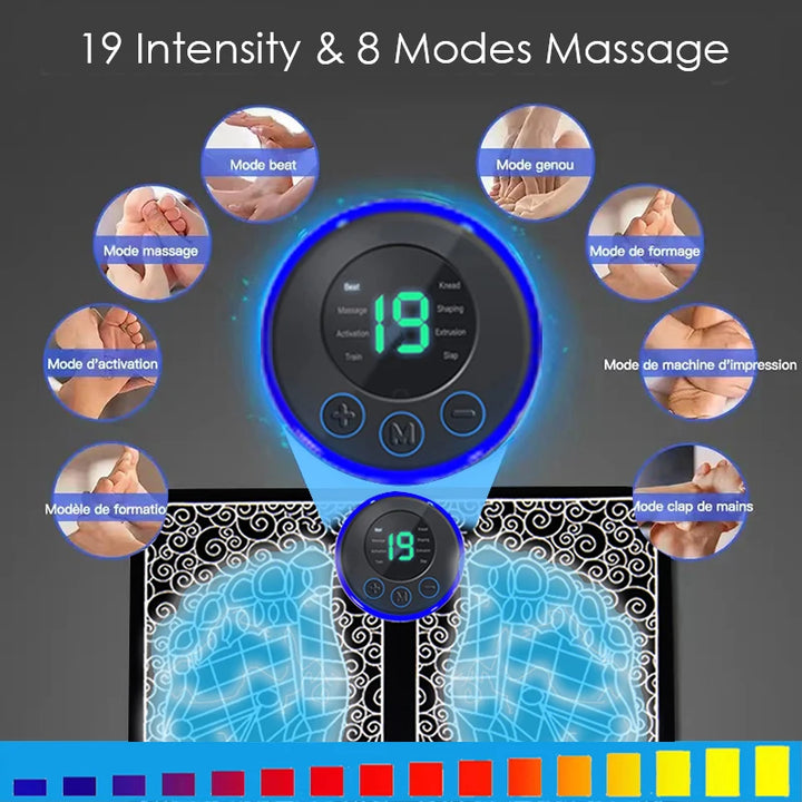 Massageador EMS para pés