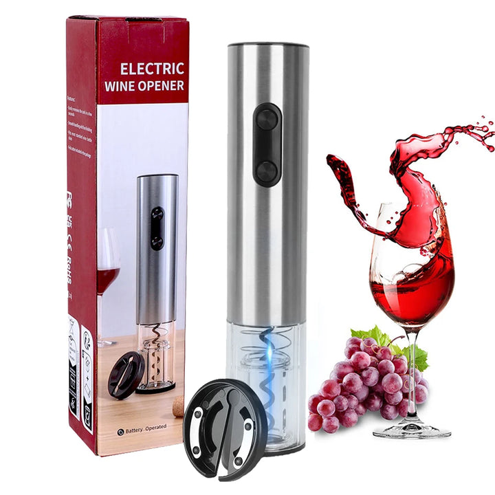 Saca Rolhas Automático - Praticidade em abrir vinhos!