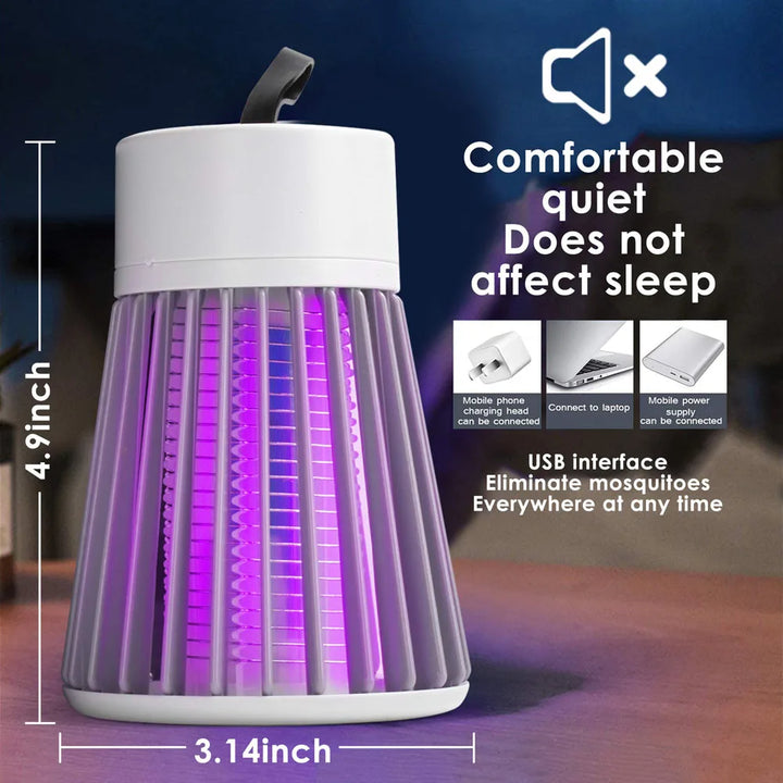 Armadilha Elétrica Mata-Mosquitos – Proteção Silenciosa e Eficiente!