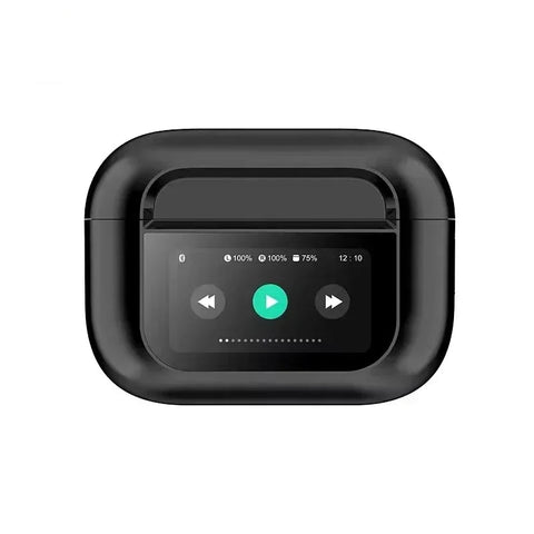 Auscultadores Sem Fio Tech Pro – Bluetooth, Cancelamento de Ruído e Tela LED