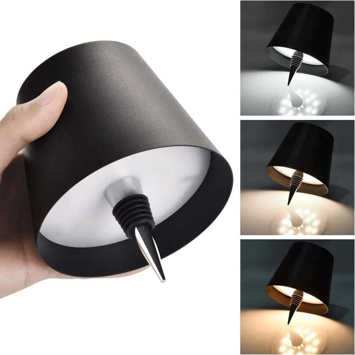 Luminária LED Toque Mágico – Transforme Garrafas em Luz Ambiente!