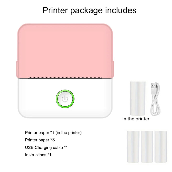 Mini impressora Portátil Sem Tinta