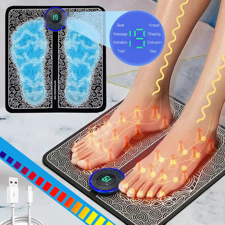 Massageador EMS para pés