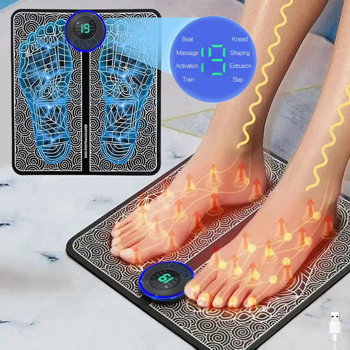 Massageador EMS para pés