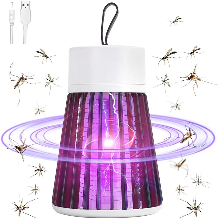 Armadilha Elétrica Mata-Mosquitos – Proteção Silenciosa e Eficiente!