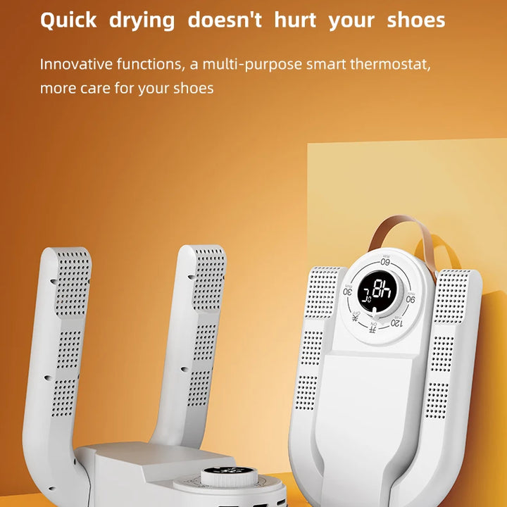 Seus Sapatos Secos em Minutos – Portátil e Eficiente!