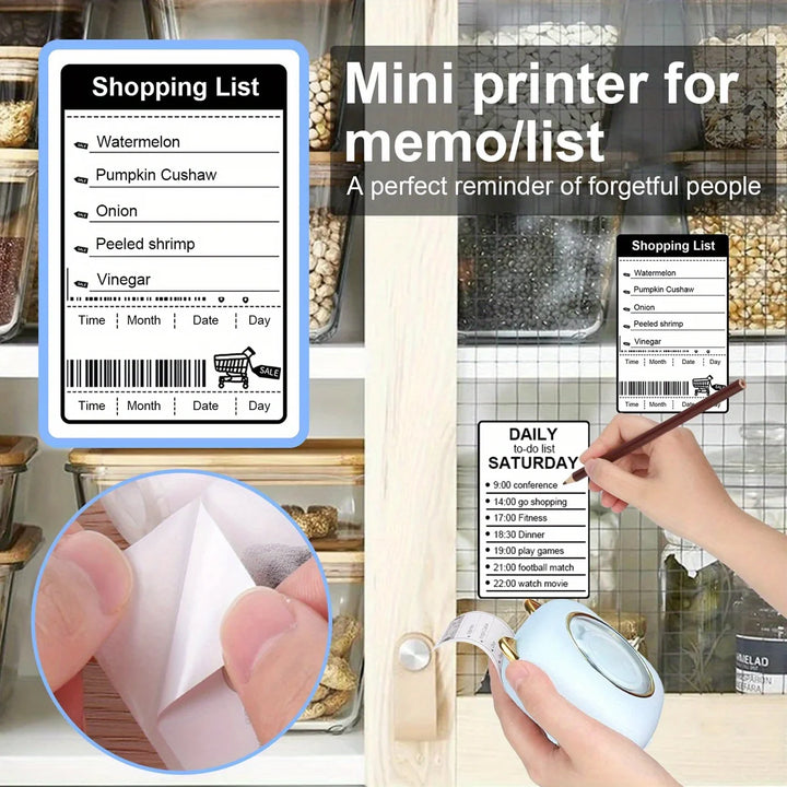 Mini impressora Portátil Sem Tinta
