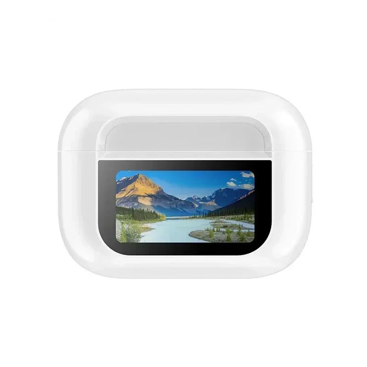 Auscultadores Sem Fio Tech Pro – Bluetooth, Cancelamento de Ruído e Tela LED