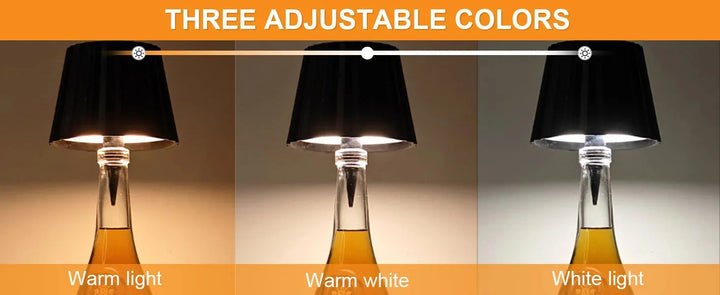 Luminária LED Toque Mágico – Transforme Garrafas em Luz Ambiente!